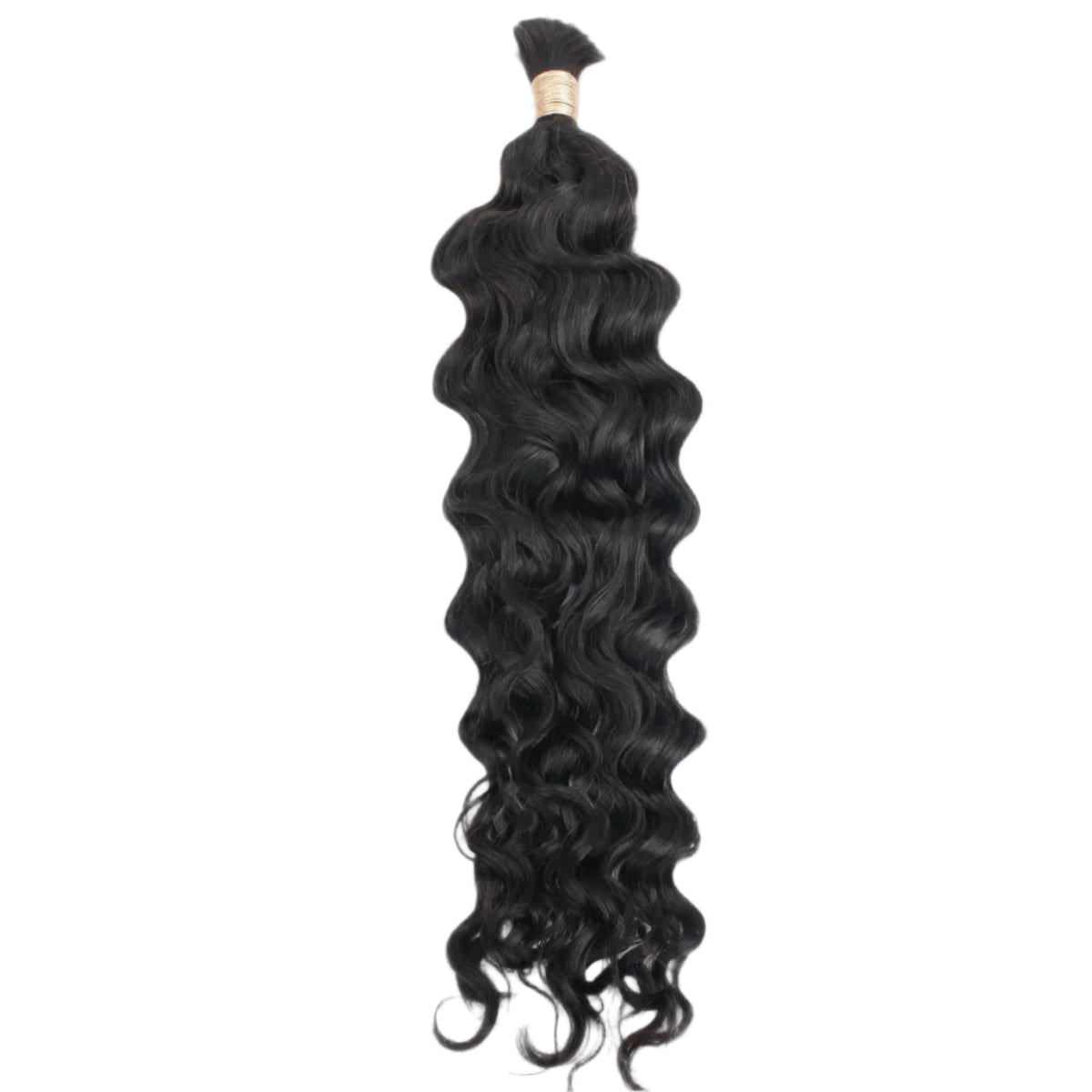 Beach Wave Bulk Braiding Human Hair Extensions