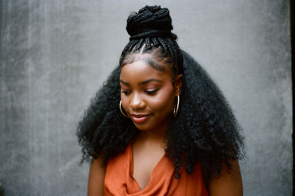 Afro Kinky Bulk Hair - Tight Coil Texture