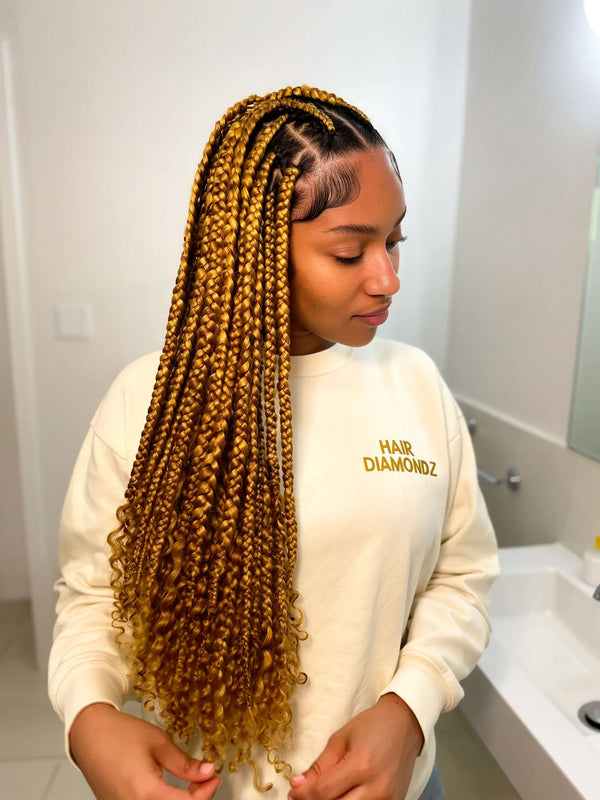 Honey Blonde Deep Wave Bulk Hair