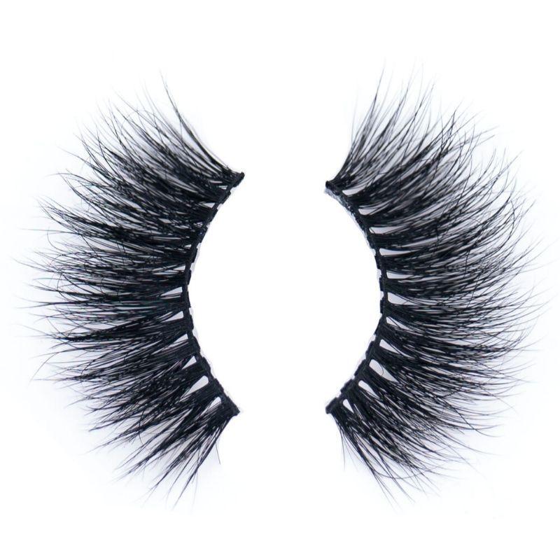 A close-up of a pair of 5D Mink False Eyelashes