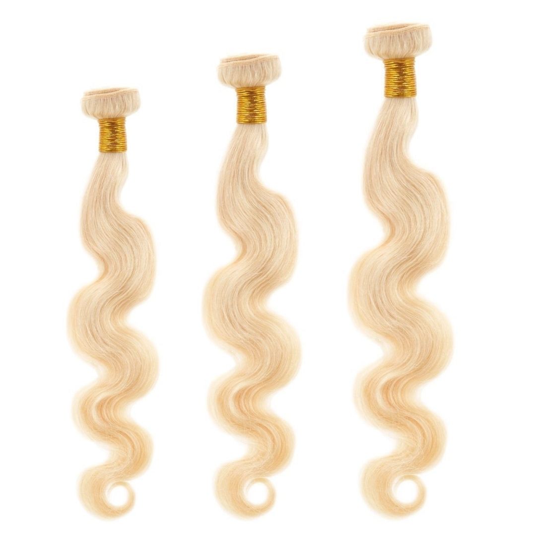 Virgina Blond Body Wave Hair Extensions Set of 3 Bundle Deal