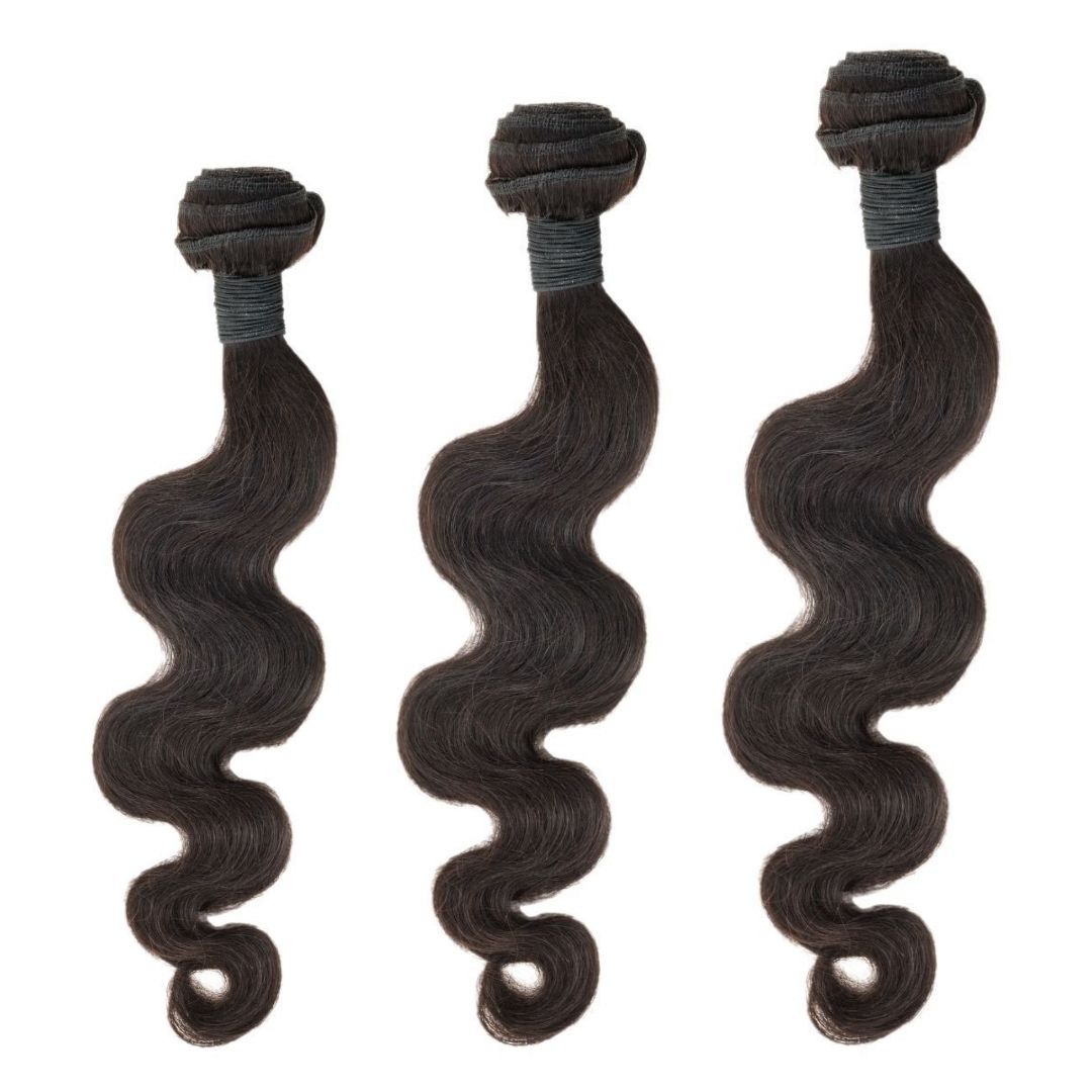 Malaysian Body Wave Hair Extensions Set of 3 Bundle Deal