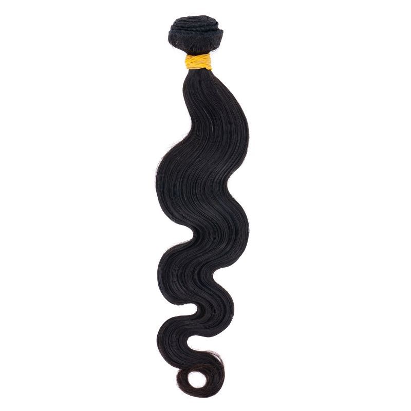 A single bundle of Brazilian Body Wave Raw Hair