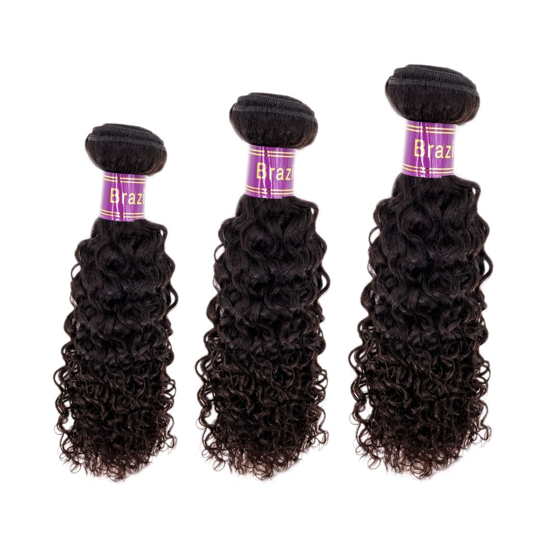 Set of 3 Kinky Curly Hair Extensions Bundle Deal