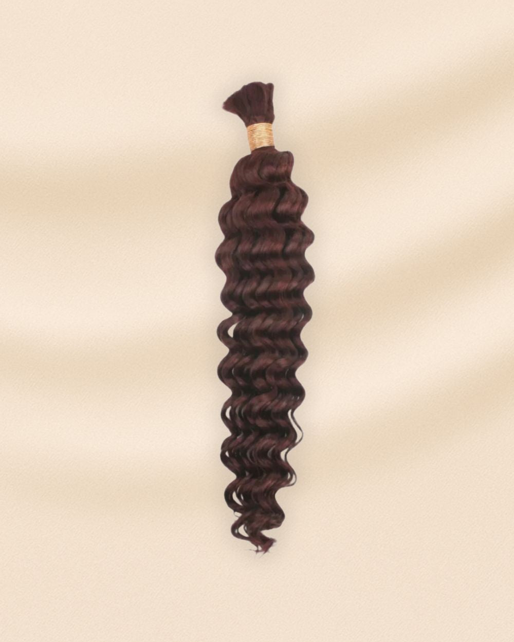 Burgundy 99J - Deep Wave Bulk Hair