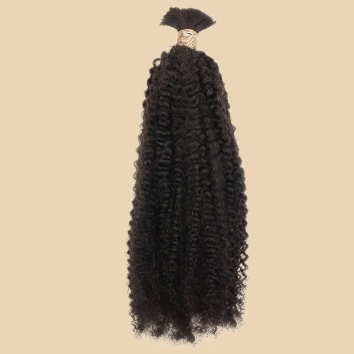 One Bundle Afro Kinky Bulk Braiding Hair