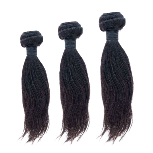 Malaysian Silky Straight Hair Extensions Set of 3 Bundle Deal