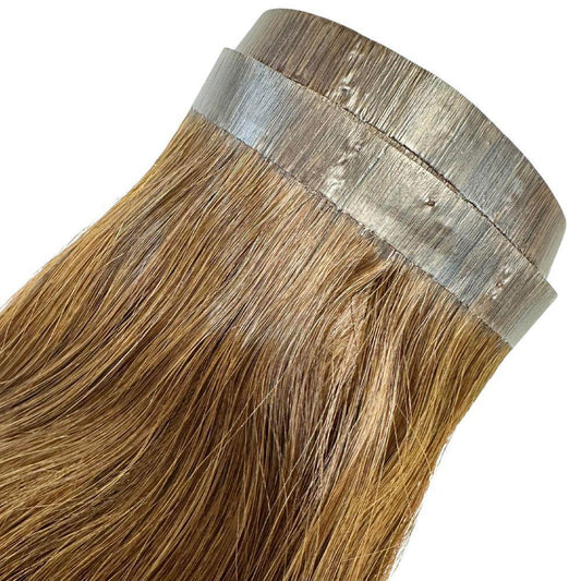 Medium Brown Seamless Clip-In Hair Extensions