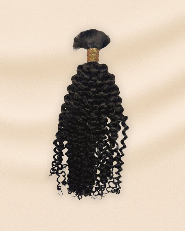 Kinky Curly Bulk Hair - Softer Definition