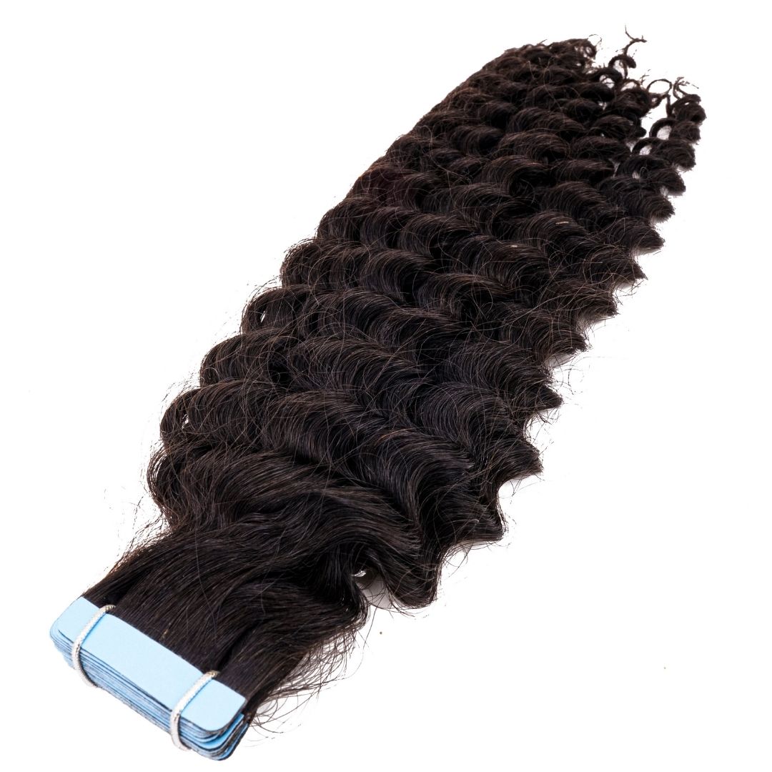 Kinky Curly Tape-In Hair Extensions