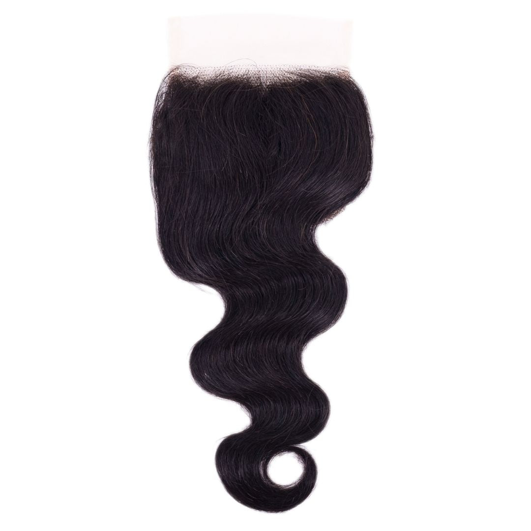 Malaysian Virgin Body Wave 4x4 Lace Closure Hair Extension