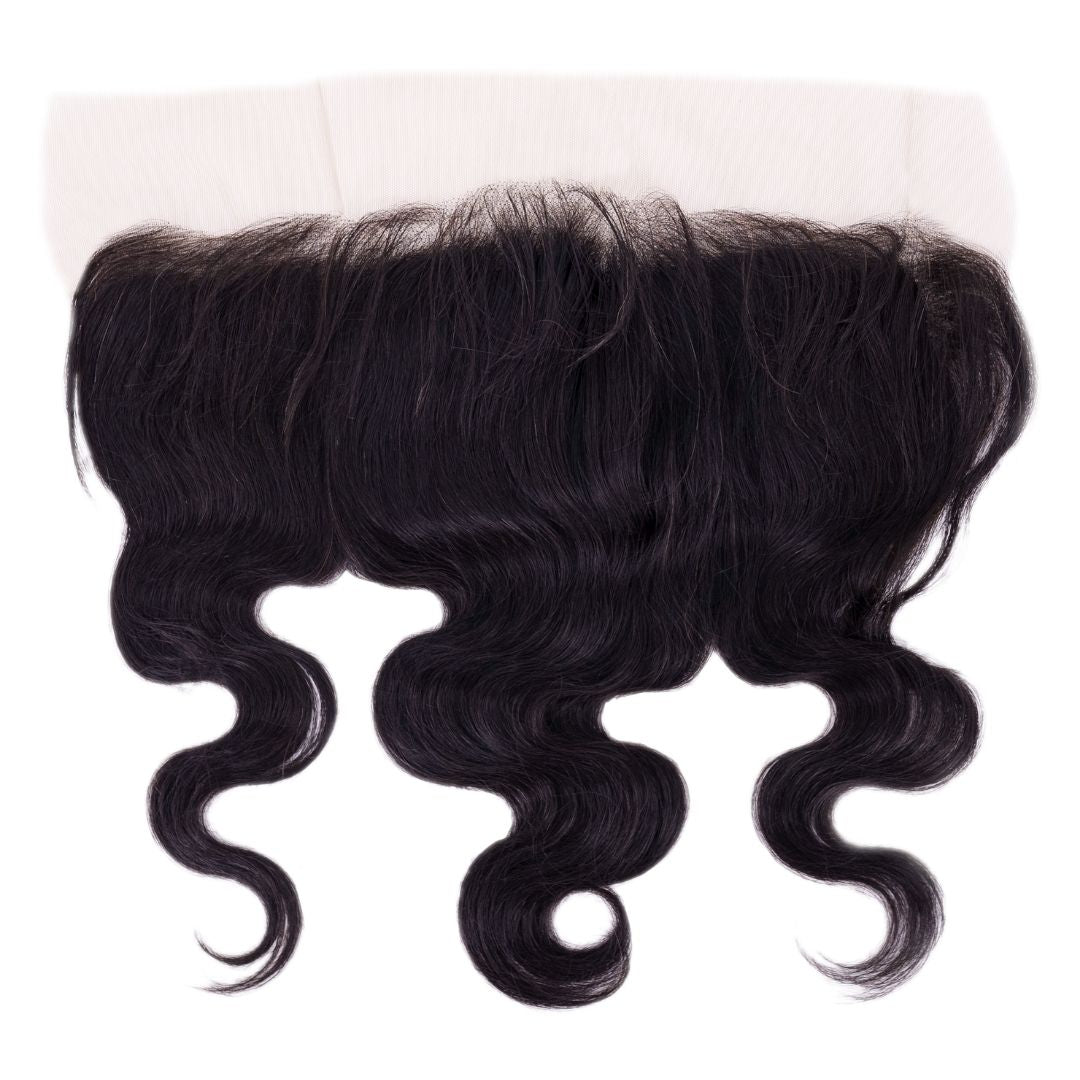 Malaysian Body Wave Lace Frontal is a stunning piece made from virgin black Malaysian human hair.