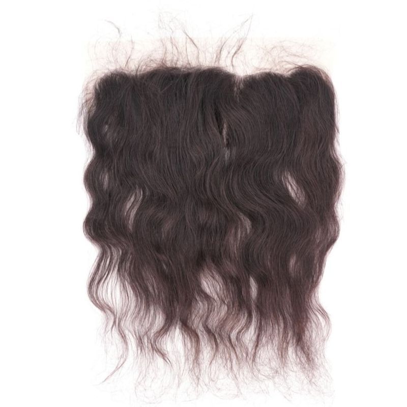 Raw Indian Curly Transparent 13x4 Lace Frontal