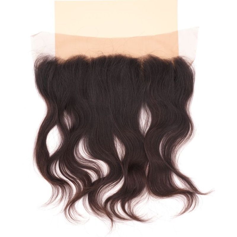 The Raw Indian Wavy Transparent 13x4 Frontal 
